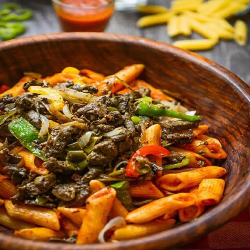 Pasta with Liver